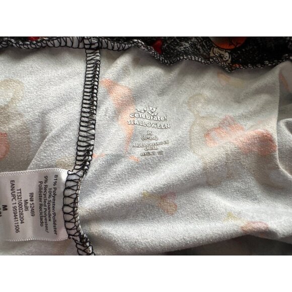 Puppy Halloween Leggings Dogs In Costumes Gray Purple Leggings Size Medium - Picture 4 of 4